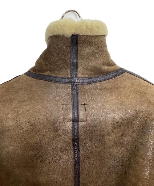 AVIREX（アヴィレックス）AVIREX (アヴィレックス) TYPEB-3ムートンフライトジャケット ブラウン サイズ:40の古着・服飾アイテム