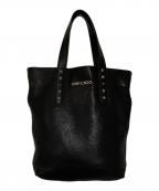 JIMMY CHOOジミーチュウ）の古着「Sofia N/S Black 2Way ハンドバッグ」