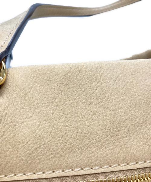 LOEWE（ロエベ）LOEWE (ロエベ) アナグラムタッセルトートバッグ ベージュの古着・服飾アイテム