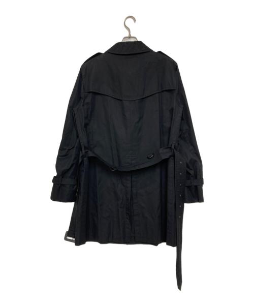 BURBERRY LONDON（バーバリーロンドン）BURBERRY LONDON (バーバリーロンドン) トレンチコート ブラック サイズ:Lの古着・服飾アイテム