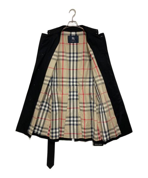 BURBERRY LONDON（バーバリーロンドン）BURBERRY LONDON (バーバリーロンドン) トレンチコート ブラック サイズ:Lの古着・服飾アイテム