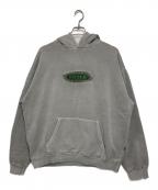FEELSフィールズ）の古着「PIGMENT DYE HOODIE プルオーバーパーカー」｜グレー