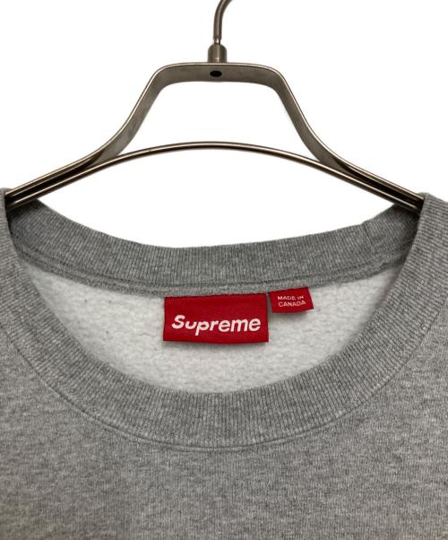 SUPREME（シュプリーム）SUPREME (シュプリーム) スモールボックスクルーネック グレー サイズ:Lの古着・服飾アイテム