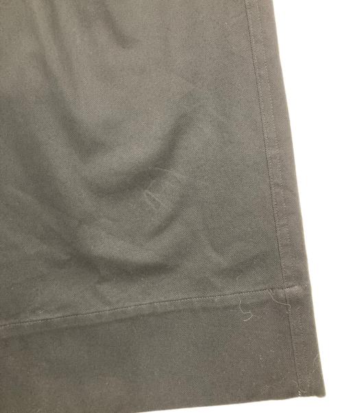 cygne（シーニュ）cygne (シーニュ) チノワイドパンツ Eric ブラックの古着・服飾アイテム