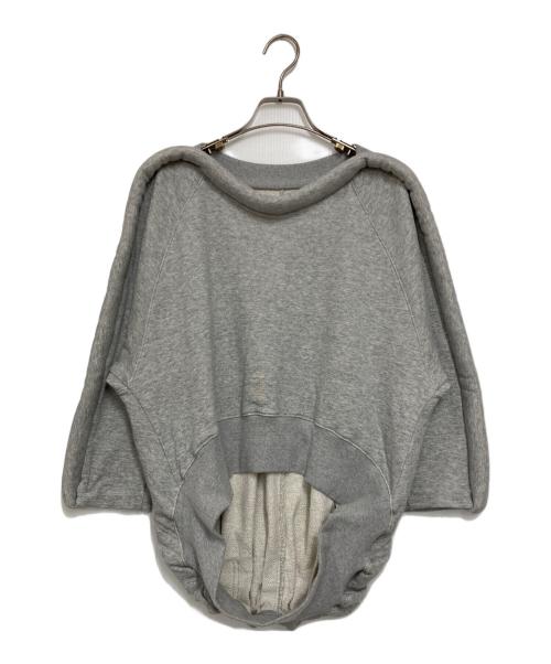 cygne（シーニュ）cygne (シーニュ) 長袖 プルオーバー スウェットシャツ グレー サイズ:freeの古着・服飾アイテム