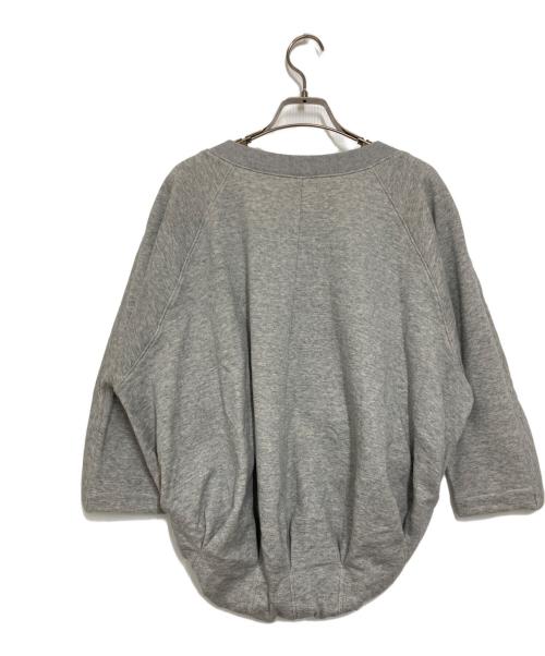 cygne（シーニュ）cygne (シーニュ) 長袖 プルオーバー スウェットシャツ グレー サイズ:freeの古着・服飾アイテム