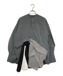 UN3D.（アンスリード）の古着「パターンミックスシャツ」｜グレー