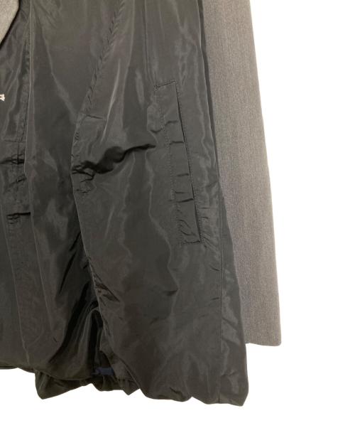 OMMO（オーエムエムオー）OMMO (オーエムエムオー) フラスコパターンドッキングジャケット グレー サイズ:不明の古着・服飾アイテム