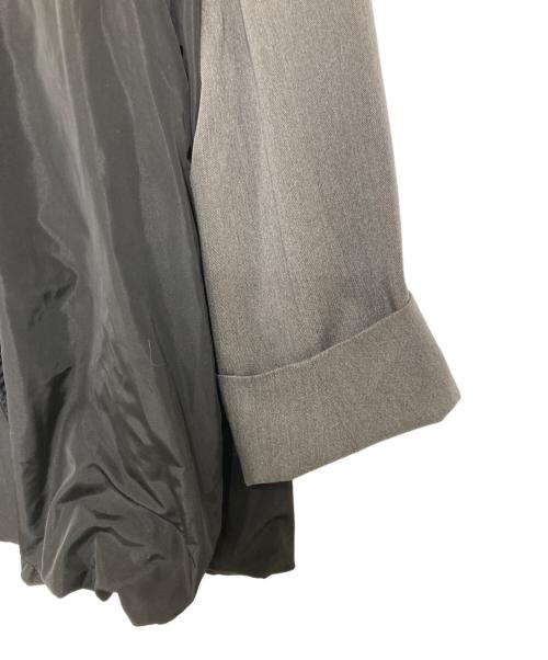 OMMO（オーエムエムオー）OMMO (オーエムエムオー) フラスコパターンドッキングジャケット グレー サイズ:不明の古着・服飾アイテム