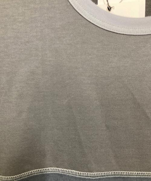 COMME des GARCONS HOMME（コムデギャルソン オム）COMME des GARCONS HOMME (コムデギャルソン オム) Cotton jersey MIX T-shirt グレー サイズ:L 未使用品の古着・服飾アイテム