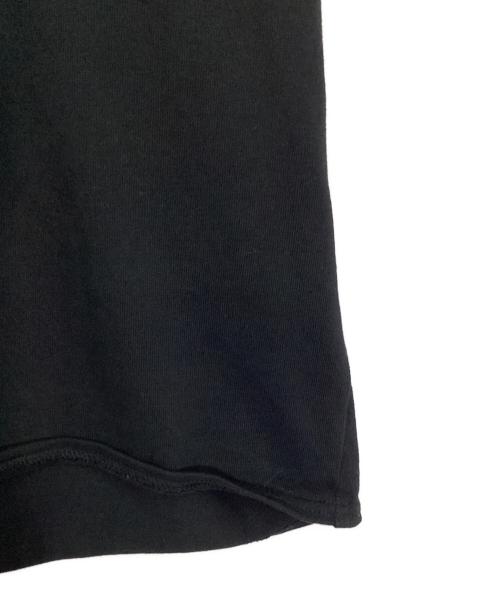 MARKA（マーカ）MARKA (マーカ) リサイクル スビン オーガニックコットン 度詰天竺 フットボール Tシャツ ブラック サイズ:2の古着・服飾アイテム