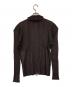 PLEATS PLEASE (プリーツプリーズ) ジップアッププリーツジャケット ブラウン サイズ:3：18000円
