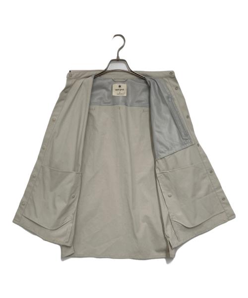 Snow peak（スノーピーク）Snow peak (スノーピーク) RW Transit Shirt ホワイト サイズ:Ｓの古着・服飾アイテム
