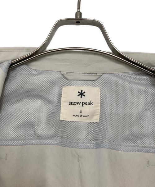 Snow peak（スノーピーク）Snow peak (スノーピーク) RW Transit Shirt ホワイト サイズ:Ｓの古着・服飾アイテム