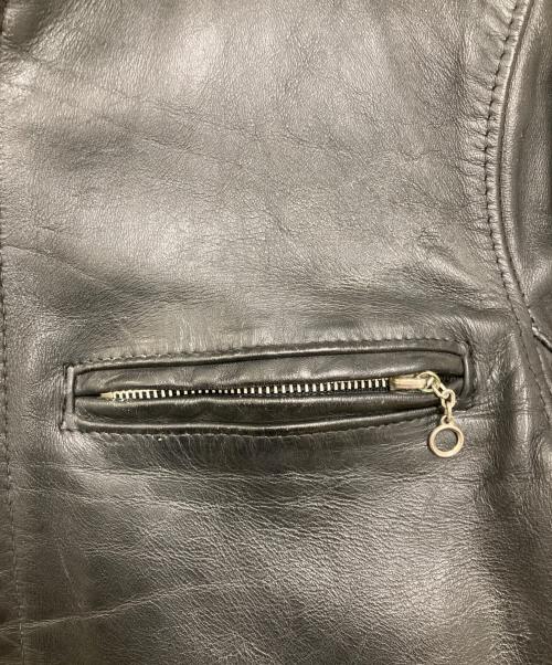 Schott（ショット）Schott (ショット) ライナー付シングルライダースジャケット ブラック サイズ:32の古着・服飾アイテム