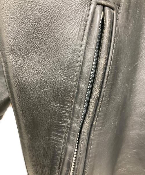 Schott（ショット）Schott (ショット) ライナー付シングルライダースジャケット ブラック サイズ:32の古着・服飾アイテム