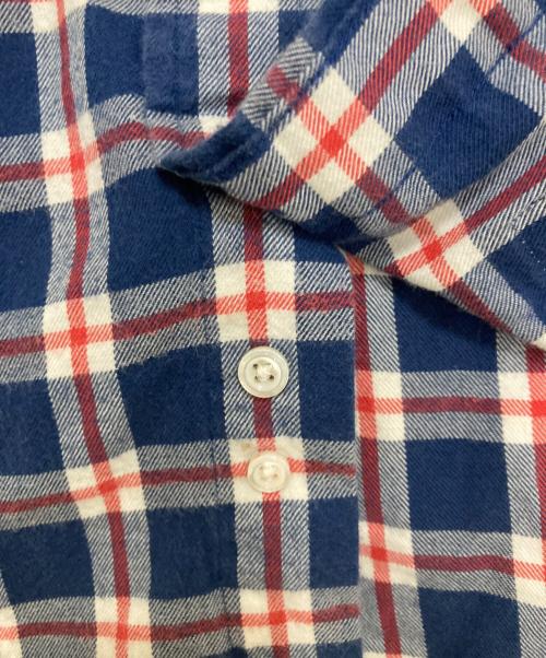 Thom Browne（トムブラウン）Thom Browne (トムブラウン) チェックシャツ ブルー サイズ:1の古着・服飾アイテム