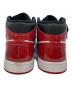 中古・古着 NIKE (ナイキ) ハイカットスニーカー レッド×ブラック サイズ:25：9000円