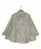 STELLA McCARTNEYステラマッカートニー）の古着「ワイドトレンチコート」｜アイボリー