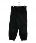 PAPERSKYペーパースカイ）の古着「UNIFORM PANTS」｜ブラック