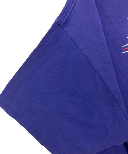 BALENCIAGA（バレンシアガ）BALENCIAGA (バレンシアガ) キャンペーンロゴTシャツ ブルー サイズ:Ｓの古着・服飾アイテム