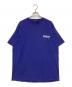 BALENCIAGA (バレンシアガ) キャンペーンロゴTシャツ ブルー サイズ:Ｓ：18000円