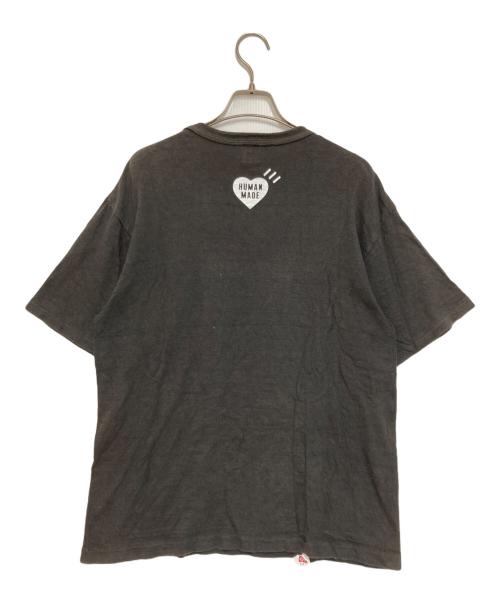 HUMAN MADE（ヒューマンメイド）HUMAN MADE (ヒューマンメイド) ハートロゴTシャツ ブラック サイズ:Lの古着・服飾アイテム