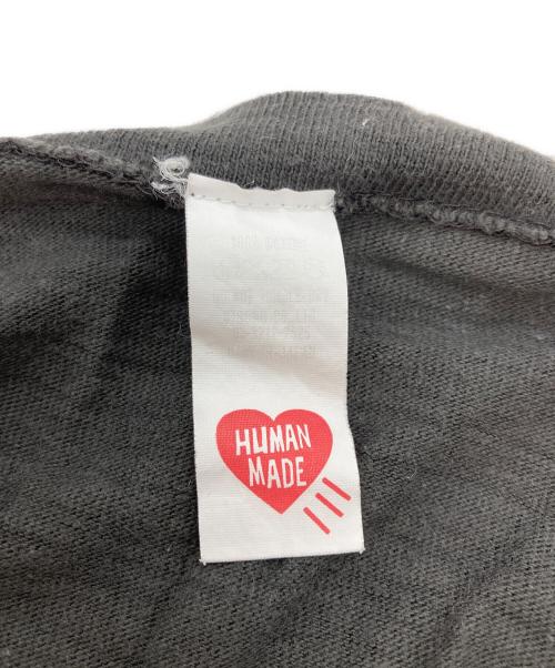 HUMAN MADE（ヒューマンメイド）HUMAN MADE (ヒューマンメイド) ハートロゴTシャツ ブラック サイズ:Lの古着・服飾アイテム