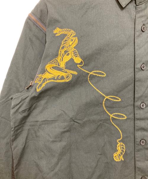 graniph（グラニフ）graniph (グラニフ) ジョジョコラボシャツ グリーン サイズ:Ｓの古着・服飾アイテム