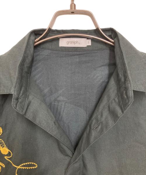 graniph（グラニフ）graniph (グラニフ) ジョジョコラボシャツ グリーン サイズ:Ｓの古着・服飾アイテム