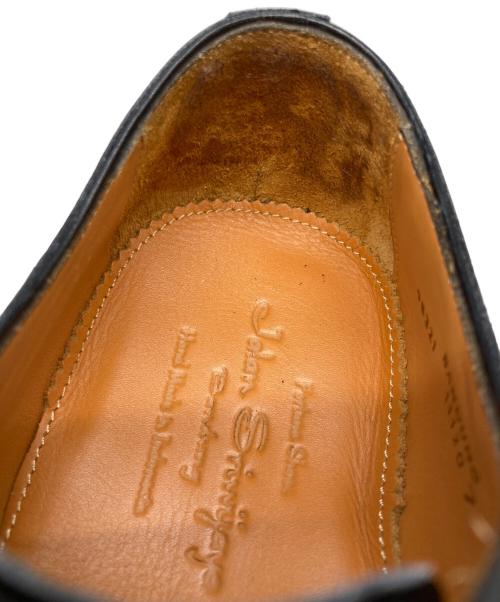 Jalan Sriwijaya（ジャランスリウァヤ）Jalan Sriwijaya (ジャランスリウァヤ) ストレートッチップシューズ ブラック サイズ:UK7の古着・服飾アイテム