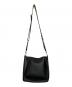 STELLA McCARTNEY (ステラマッカートニー) パンチングサークルロゴショルダーバッグ ブラック：17000円
