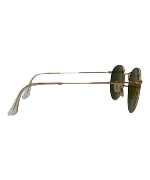 RAY-BAN（レイバン）RAY-BAN (レイバン) ROUND FLAT LENSES サングラス ゴールド サイズ:50□21の古着・服飾アイテム