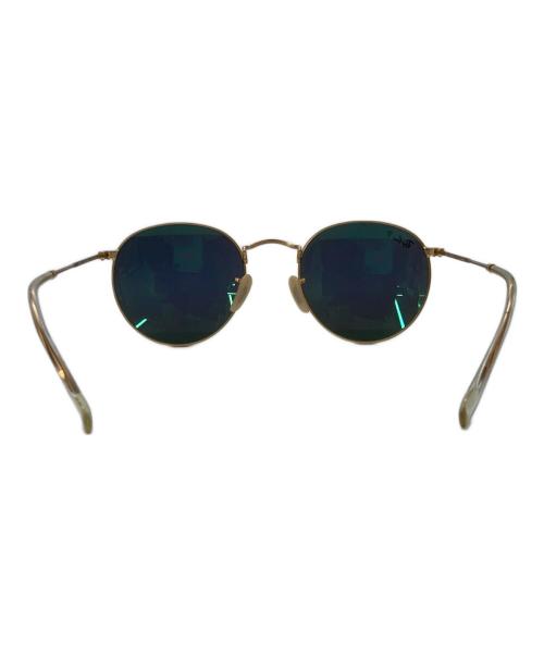 RAY-BAN（レイバン）RAY-BAN (レイバン) ROUND FLAT LENSES サングラス ゴールド サイズ:50□21の古着・服飾アイテム