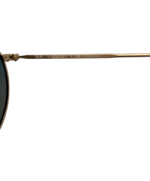 RAY-BAN（レイバン）RAY-BAN (レイバン) ROUND FLAT LENSES サングラス ゴールド サイズ:50□21の古着・服飾アイテム