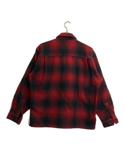 WOOLRICH（ウールリッチ）WOOLRICH (ウールリッチ) 80sジップジャケット レッド サイズ:Mの古着・服飾アイテム