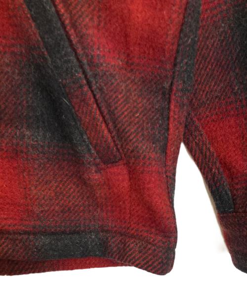 WOOLRICH（ウールリッチ）WOOLRICH (ウールリッチ) 80sジップジャケット レッド サイズ:Mの古着・服飾アイテム