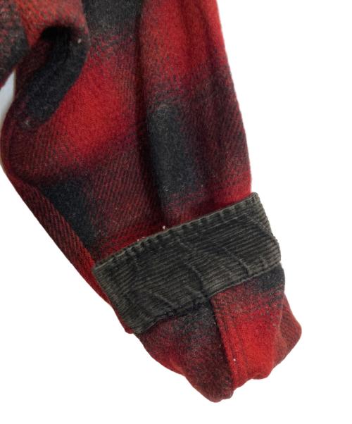 WOOLRICH（ウールリッチ）WOOLRICH (ウールリッチ) 80sジップジャケット レッド サイズ:Mの古着・服飾アイテム