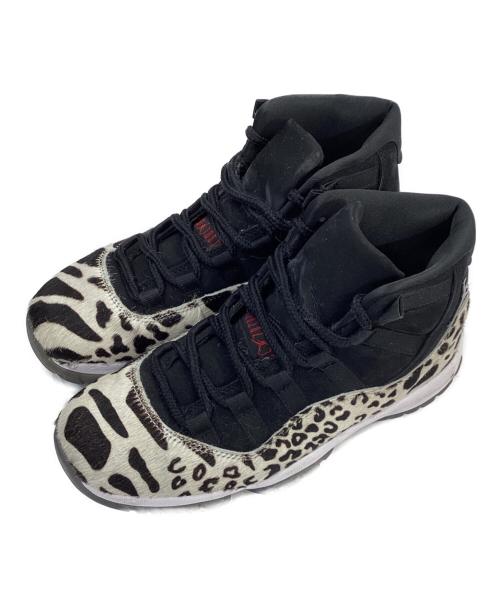NIKE（ナイキ）NIKE (ナイキ) WMNS AIR JORDAN 11 RETRO ホワイト×ブラック サイズ:24.5の古着・服飾アイテム