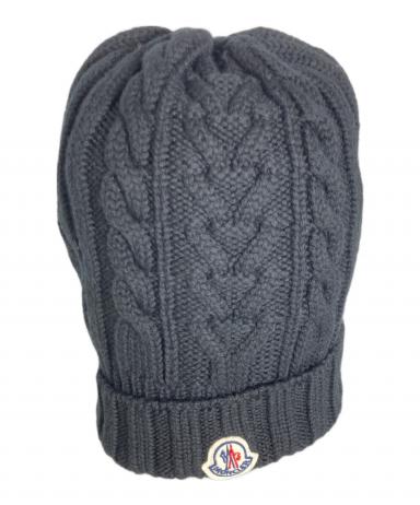 中古・古着通販】MONCLER (モンクレール) ニット帽 ブラック｜ブランド
