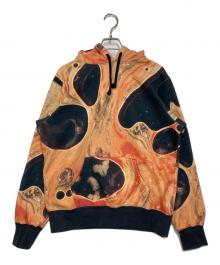 SUPREME×Andres Serrano（シュプリーム×アンドレスセラーノ）の古着「Blood and Semen Hooded Sweatshirt」｜オレンジ