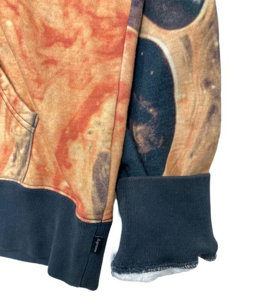 SUPREME（シュプリーム）SUPREME (シュプリーム) Andres Serrano (アンドレスセラーノ) Blood and Semen Hooded Sweatshirt オレンジ サイズ:Ｓの古着・服飾アイテム