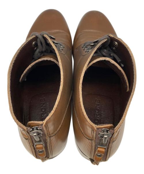 PADRONE（パドローネ）PADRONE (パドローネ) バックジップチャッカブーツ ブラウン サイズ:41の古着・服飾アイテム