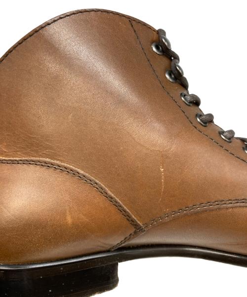 PADRONE（パドローネ）PADRONE (パドローネ) バックジップチャッカブーツ ブラウン サイズ:41の古着・服飾アイテム