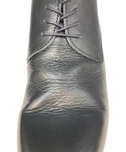 PADRONE（パドローネ）PADRONE (パドローネ) ダービープレーントゥシューズ ブラック サイズ:41の古着・服飾アイテム