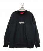 SUPREMEシュプリーム）の古着「Box Logo Crewneck Sweatshirt」｜ブラック