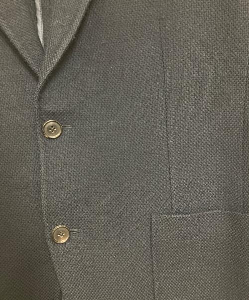 Belvest（ベルヴェスト）Belvest (ベルヴェスト) ウール鹿の子テーラードジャケット ネイビー サイズ:４８の古着・服飾アイテム