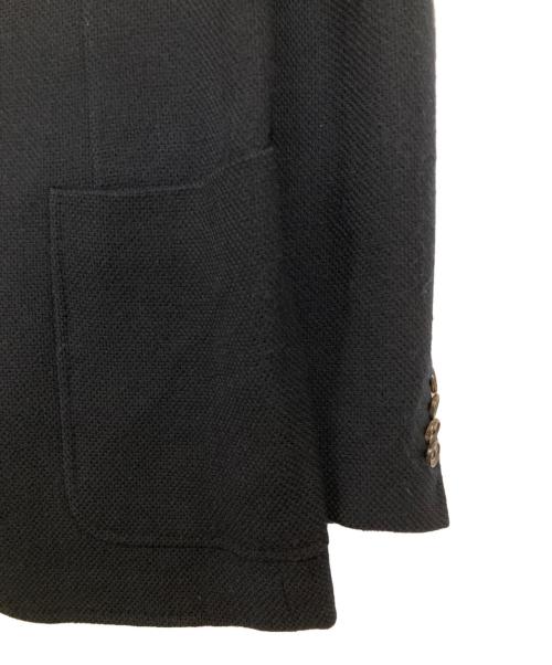 Belvest（ベルヴェスト）Belvest (ベルヴェスト) ウール鹿の子テーラードジャケット ネイビー サイズ:４８の古着・服飾アイテム