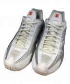 NIKEナイキ）の古着「SHOX R4 ローカットスニーカー」｜ホワイト