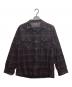 PENDLETON（ペンドルトン）の古着「ヴィンテージウール ボードシャツ」｜ブラウン×レッド